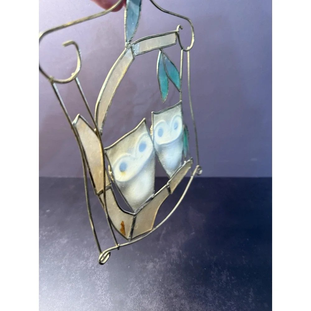 Vintage Owl‎ Suncatcher